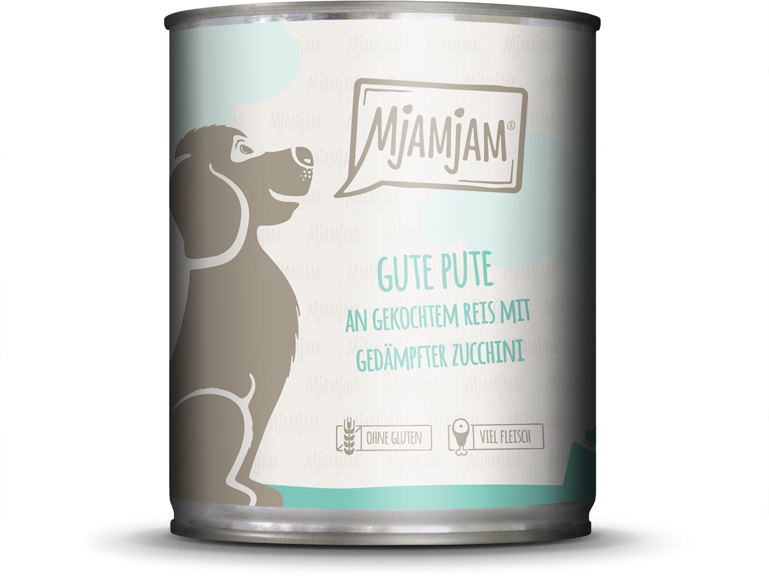 Mjamjam Pute, Reis und Zucchini - 800 g
