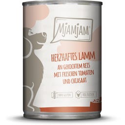 Mjamjam Lamm, Reis und Tomaten - 400 g