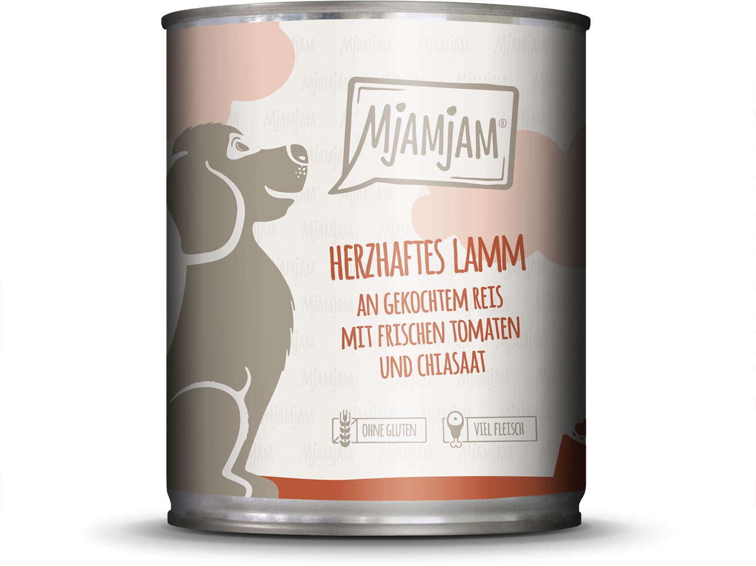 Mjamjam Lamm, Reis und Tomaten - 800 g