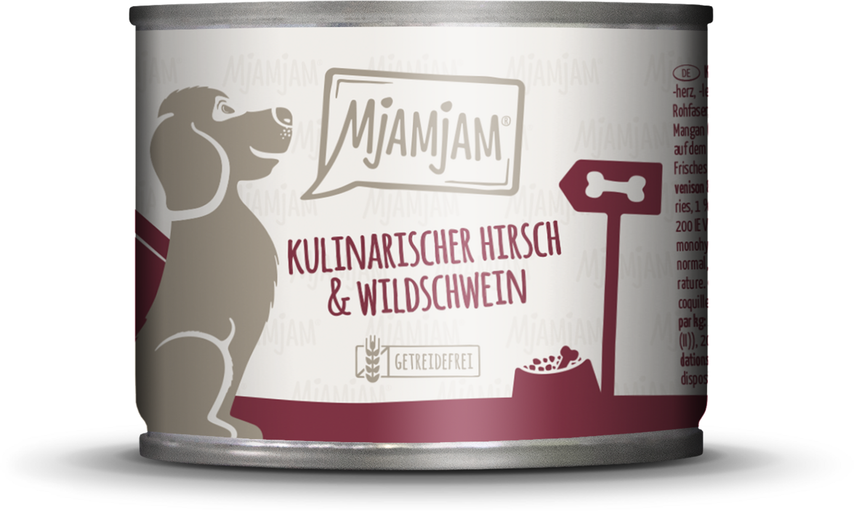 Mjamjam Hirsch, Wildschwein und Preiselbeeren - 200 g