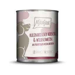 Mjamjam Hirsch, Wildschwein und Preiselbeeren - 800 g