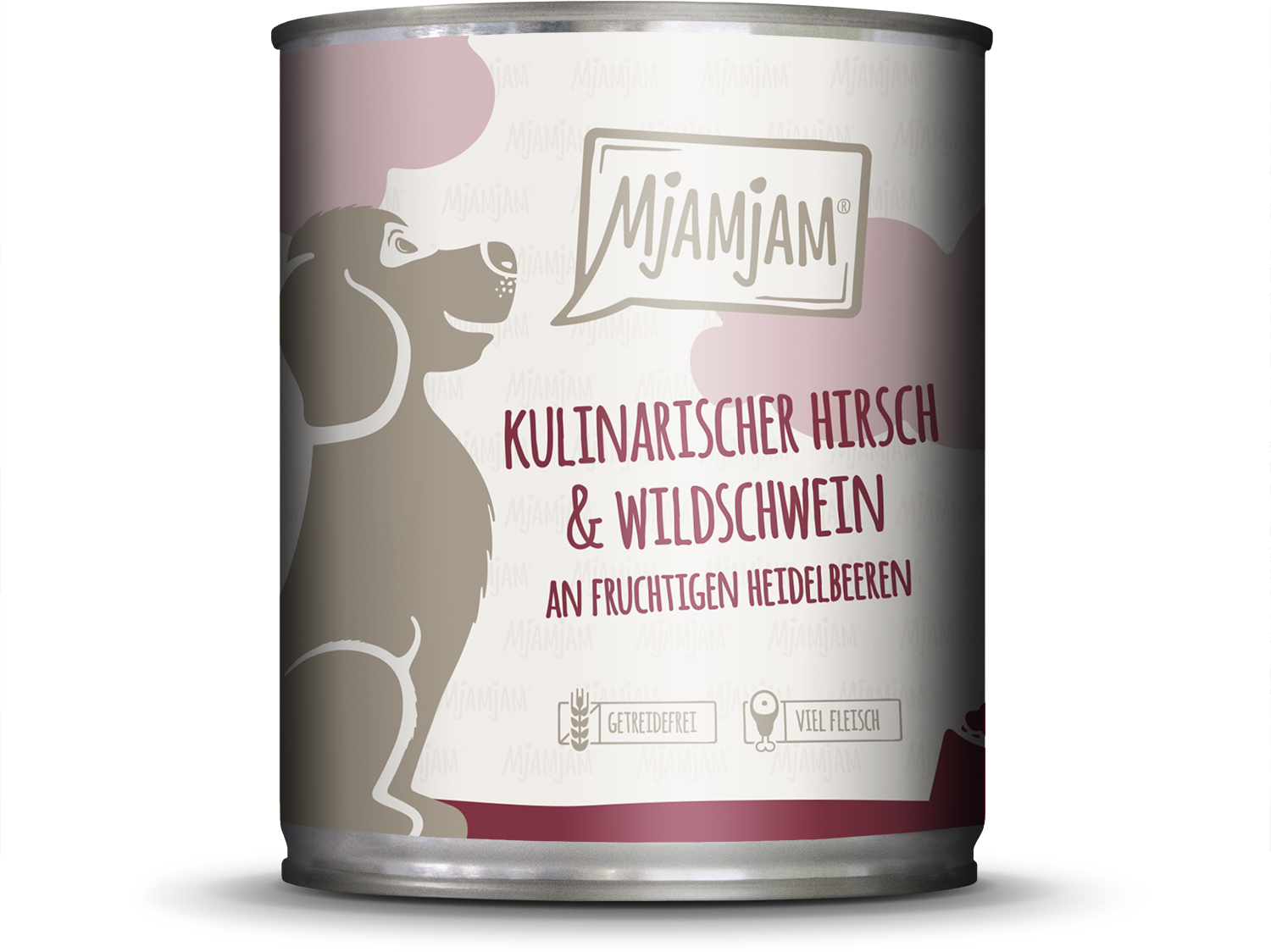 Mjamjam Hirsch, Wildschwein und Preiselbeeren - 800 g