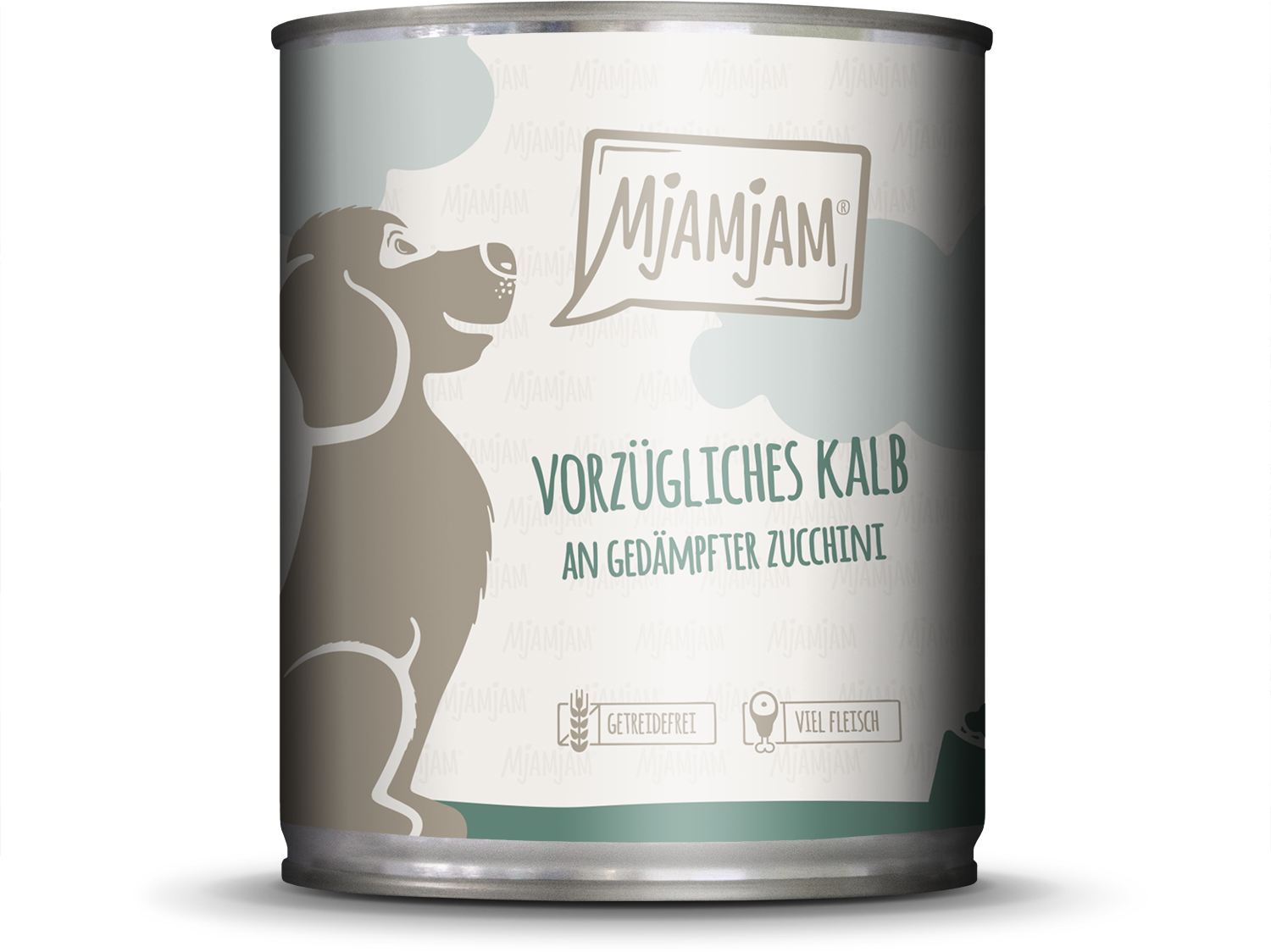 Mjamjam Kalb und Zucchini - 800 g
