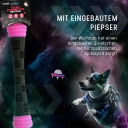 Dog Comets Meteor Wurfstock Rosa - S