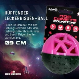 Dog Comets Moonstone Leckerball - Rosa