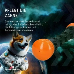 Dog Comets Meteor Wurfstock Orange - S