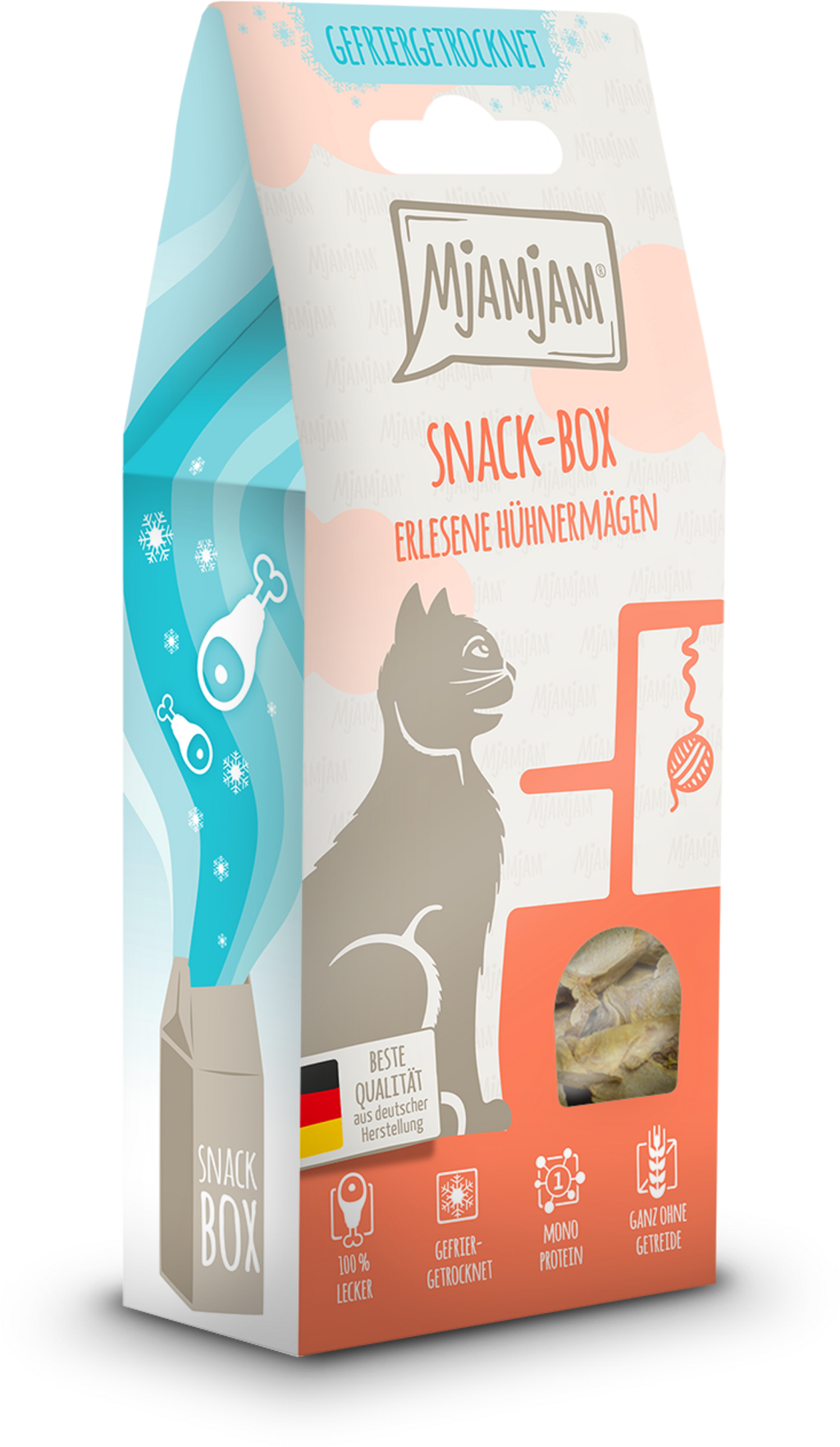 Mjamjam Snackbox Hühnermägen