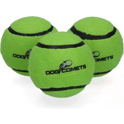 Neutron Star Tennis Ball With Squeaker Green - M (Lot de 3)