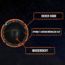 Dog Comets Starlight Tennisball Rosa - M