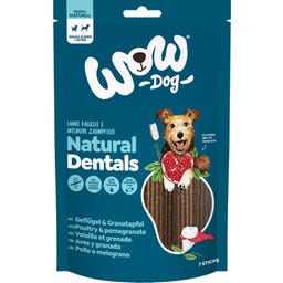 Natural Dentals mit Geflügel, Granatapfel & Kokosöl Small & Midi - 195 g