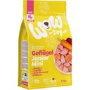 WOW JUNIOR Geflügel Minis Trockenfutter - 1 kg