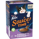 Felix Sauce-Time Huhn Lachs 6x40g