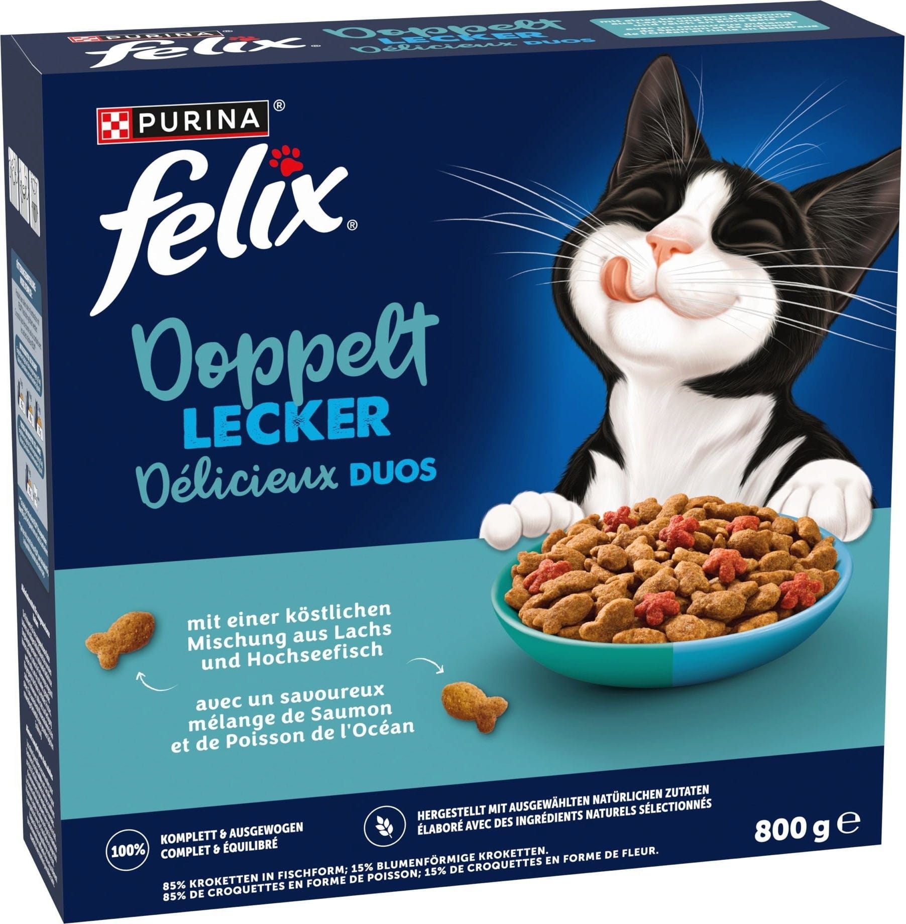 Felix Doppelt Lecker Lachs und Hochseefisch 800G