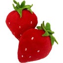 Gioco per Gatti - Fragole, Set di 2 Pezzi