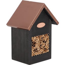 Refuge pour Abeilles Sauvages avec Toit en Cuivre - 1 pcs