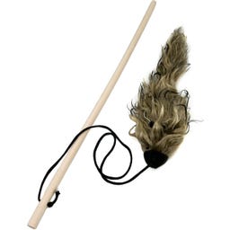 Aumüller Woozle Katzenangel mit Wuschel-Frettchen - 1 Stk