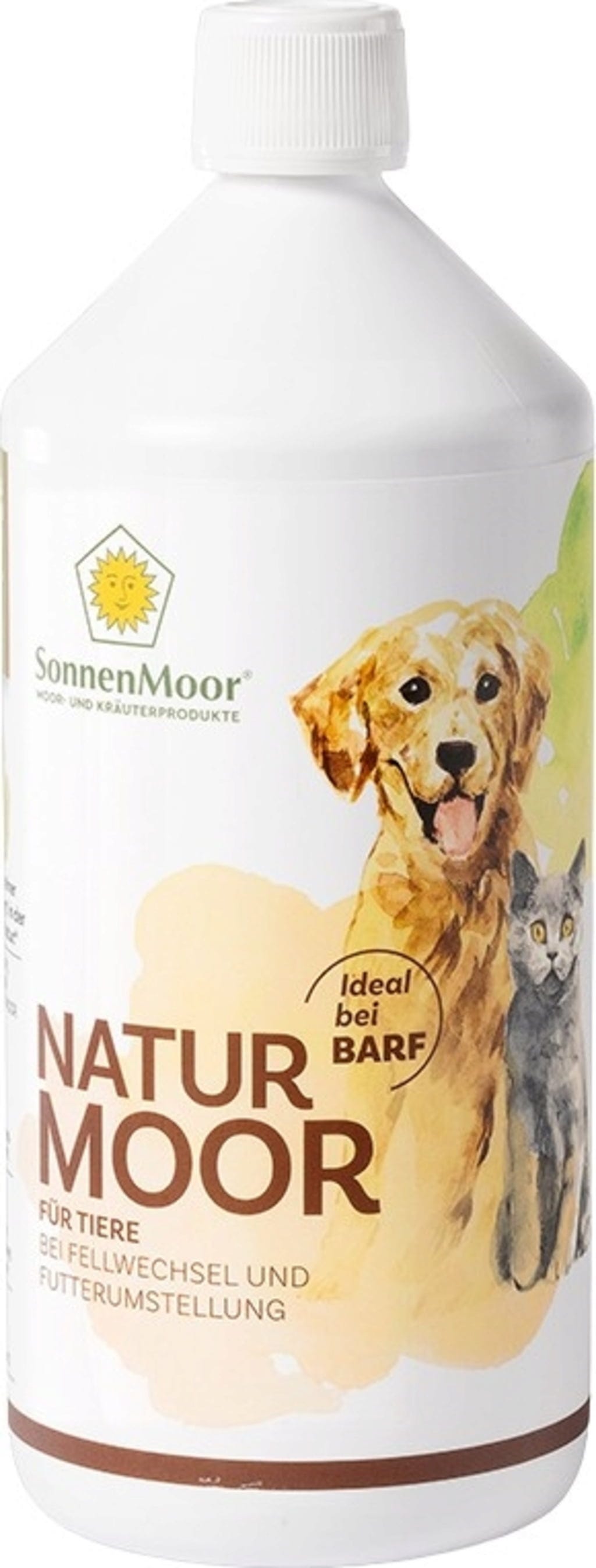 SonnenMoor Naturmoor für Tiere - 1.000 ml
