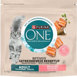 PURINA ONE Grain Free Adult - Zalm - 1,10 kg