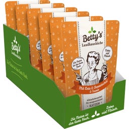 Frischebeutel Katze Adult Ente mit Borretschöl - 6 x 250 g