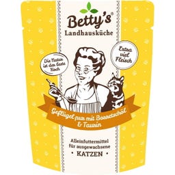 Betty's Landhausküche Kapsička pre mačky Adult hydina pur - 250 g