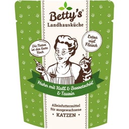 Maaltijdzakje voor Katten - Adult Kip, Kalfsvlees en Bernagieolie - 250 g