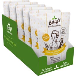 Frischebeutel Katze Adult Huhn pur mit Borretschöl - 6 x 250 g