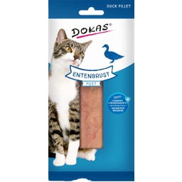 Dokas Duck breast fillet for cats - 22 g
