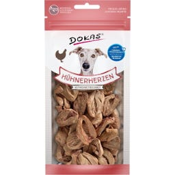 Dokas Freeze-dried chicken hearts for dogs - 22 g