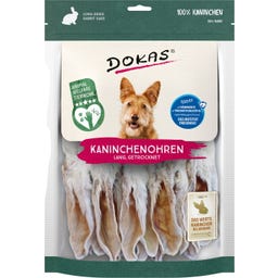Dokas Rabbit ears with fur long - 180 g