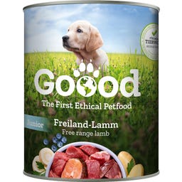 Junior Freilandlamm & Nachhaltige Forelle Dose - 800 g