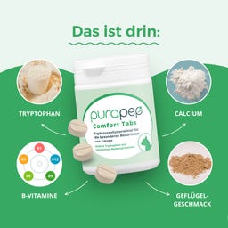 purapep Comfort Katzentabs - 120 Kautabletten
