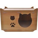 Aumüller Katzenhaus Pebble, Melaminholz braun - 1 Stk