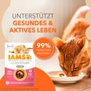Nassfutter für Katzen ab 1 Jahr mit Lachs und Forelle in Gelee - 85 g