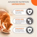 Nassfutter für Katzen ab 7 Jahren mit Huhn in Sauce - 85 g