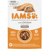 Nassfutter f&uuml;r K&auml;tzchen mit Huhn in Sauce