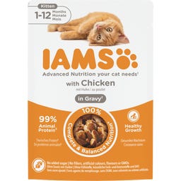 Nassfutter für Kätzchen mit Huhn in Sauce - 85 g