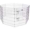 Welpen- und Kleintiergehege 8 Gitter mit Türe - 1 Stk