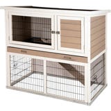 Nagerstall Lucky mit Metallrahmen am Boden