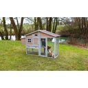 Hühnerstall Bonny mit Metallrahmen am Boden - 1 Stk