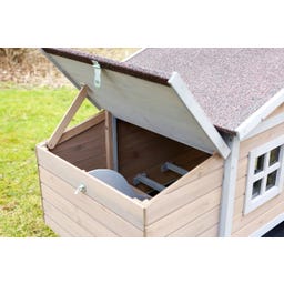 Hühnerstall Bonny mit Metallrahmen am Boden - 1 Stk