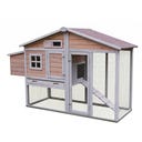 Hühnerstall Bonny mit Metallrahmen am Boden - 1 Stk