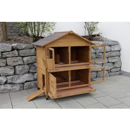 Kerbl Nagerstall Südtirol mit Heuraufe - 1 Stk