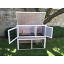 Nagerstall Lucky mit Metallrahmen am Boden - 1 Stk