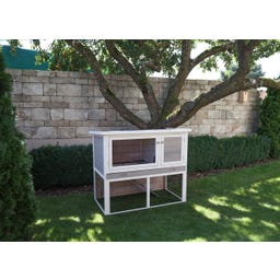 Nagerstall Lucky mit Metallrahmen am Boden - 1 Stk