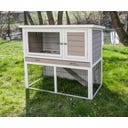 Nagerstall Lucky mit Metallrahmen am Boden - 1 Stk