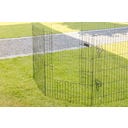 Welpen- und Kleintiergehege 8 Gitter mit Türe - 1 Stk