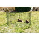 Welpen- und Kleintiergehege 8 Gitter mit Türe - 1 Stk