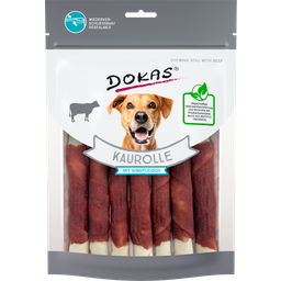 Dokas Kaurolle mit Rindfleisch für Hunde - 190 g