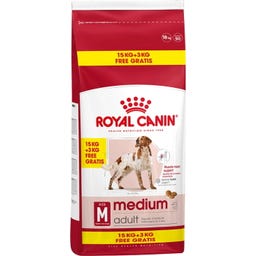 Royal Canin Medium Adult - 15+3 kg