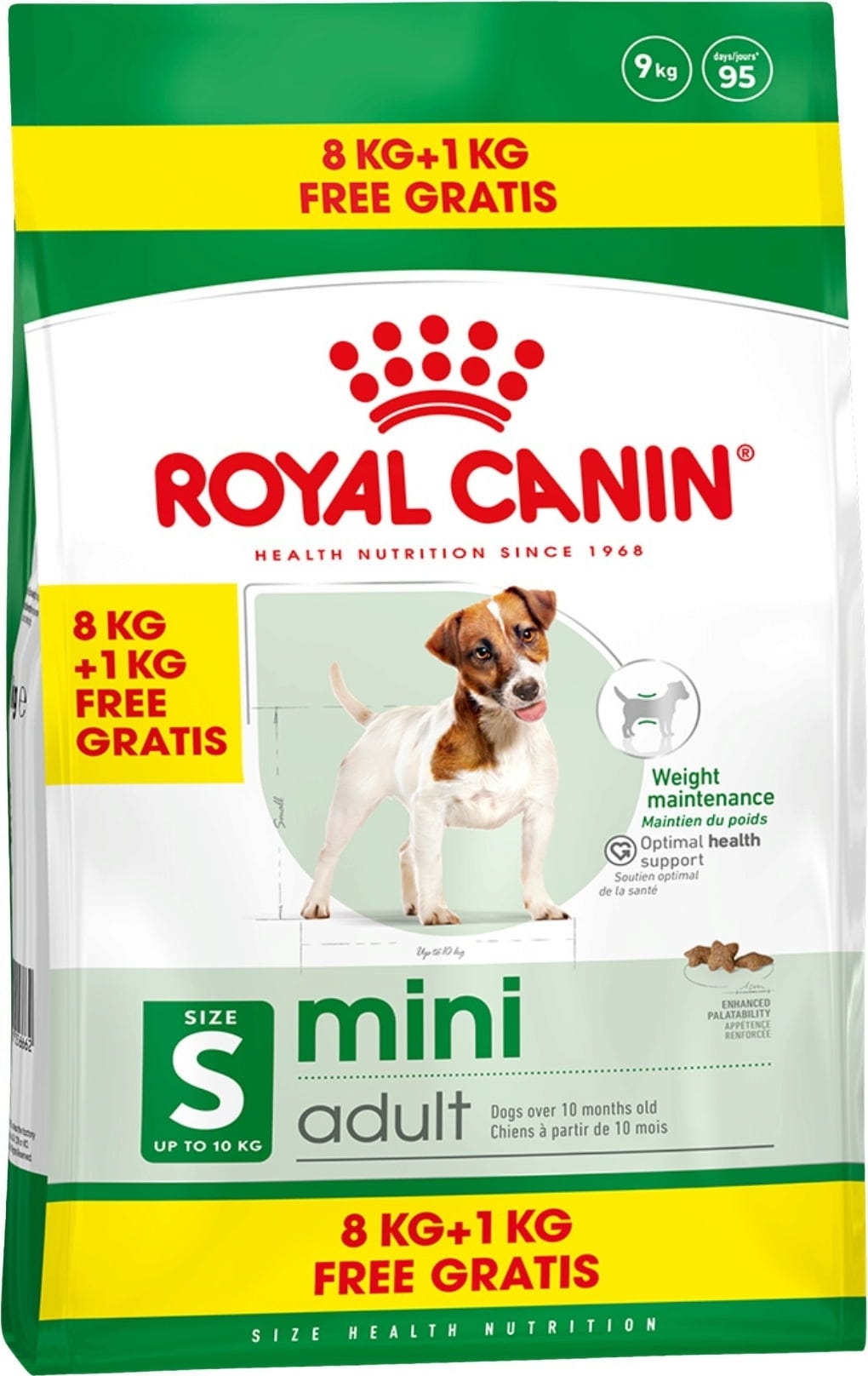 Royal Canin Mini Adult - 8+1 kg